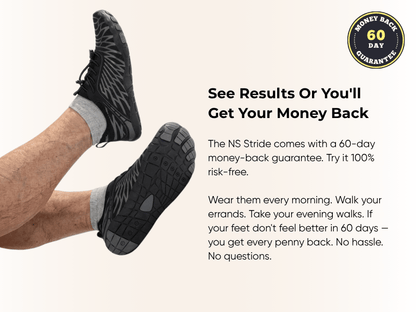 NS™ Strides — Barefoot Recovery Shoe