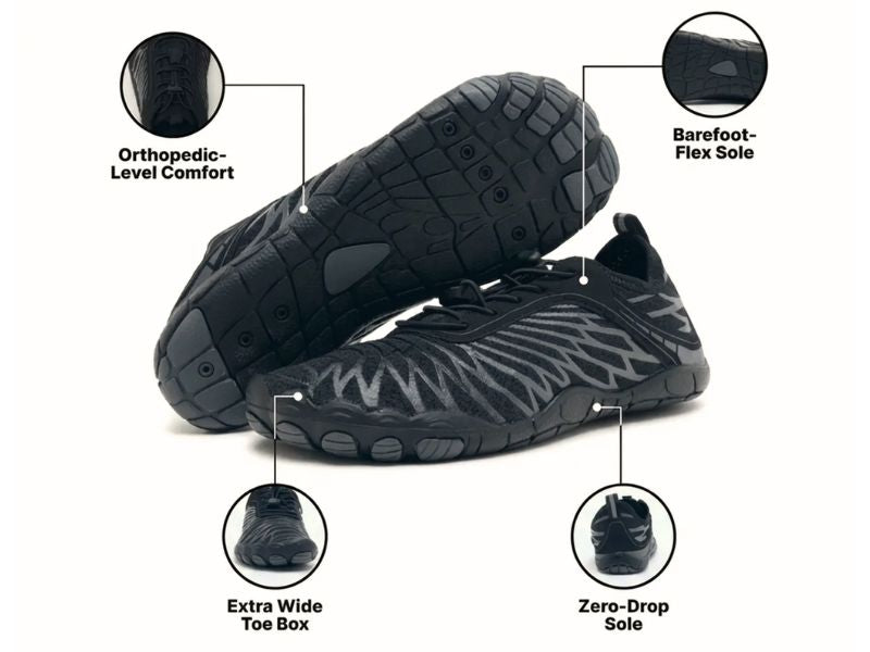 NS™ Strides — Barefoot Recovery Shoe
